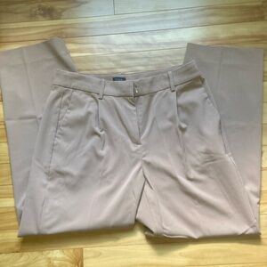 Tan dress trousers.  Size 8.